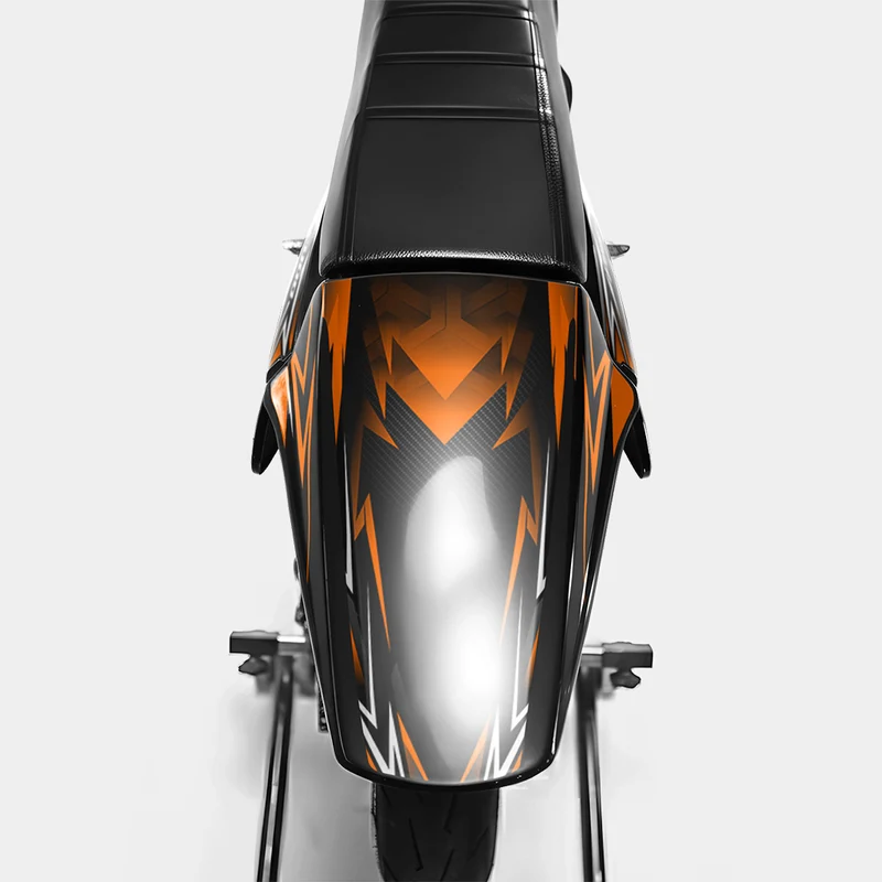 PIQUE - Kit deco DERBI 50cc - Orange