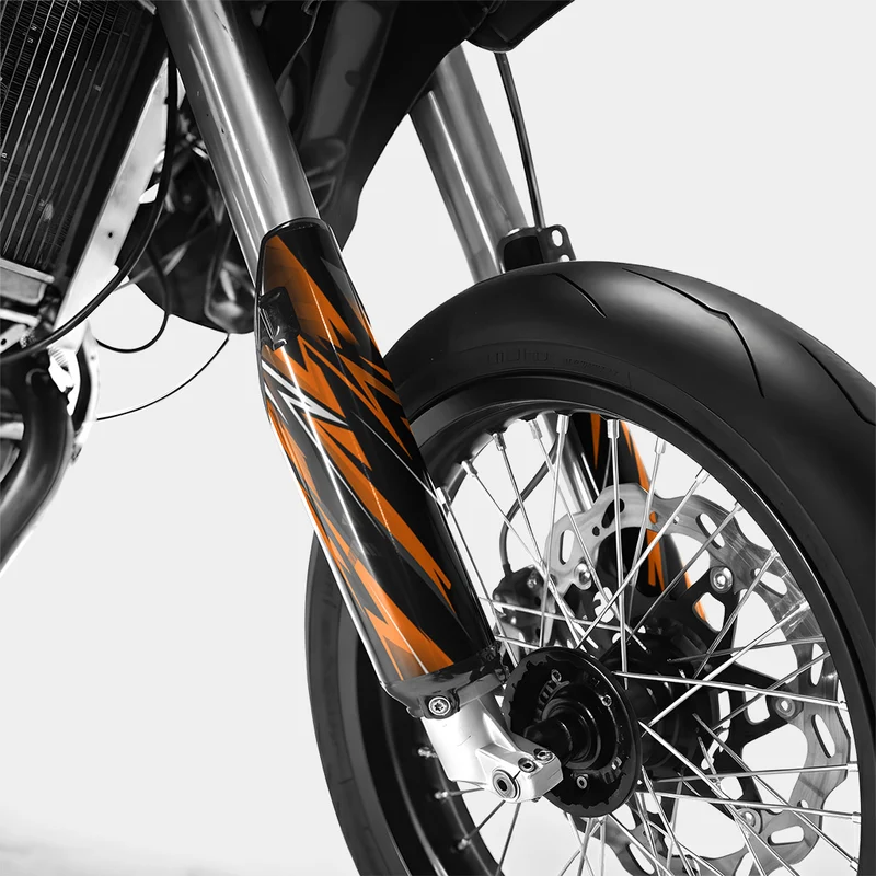 PIQUE - Kit deco DERBI 50cc - Orange