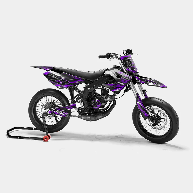 PIQUE - Kit deco DERBI 50cc - Violet
