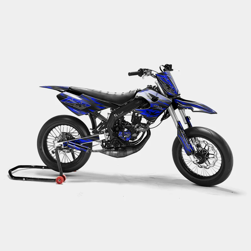 VITRA - Kit deco DERBI 50cc - Bleu Foncé