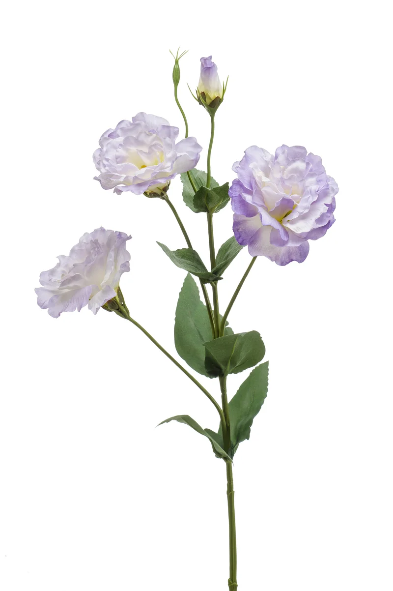 Lisianthus künstlich 68 cm - 1 Stiel - Lila