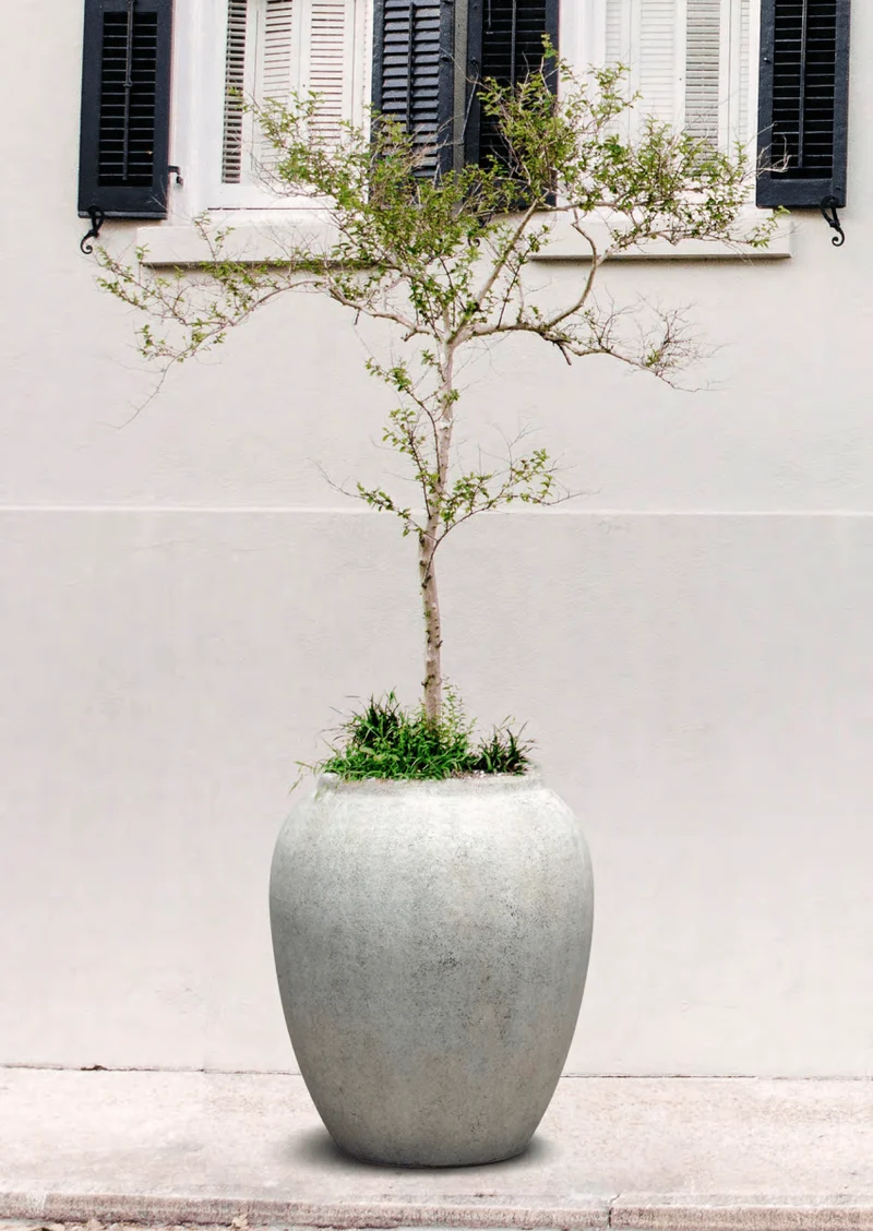 Pflanzgefäß Long Jar – Eschbach Antique mit antiker Patina