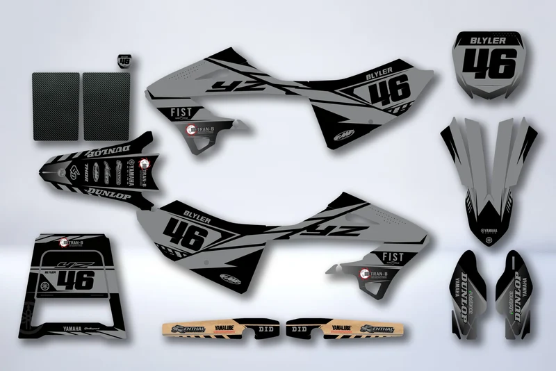 Kit Déco Yamaha YZ 125/250 2022-2026 - DELXON