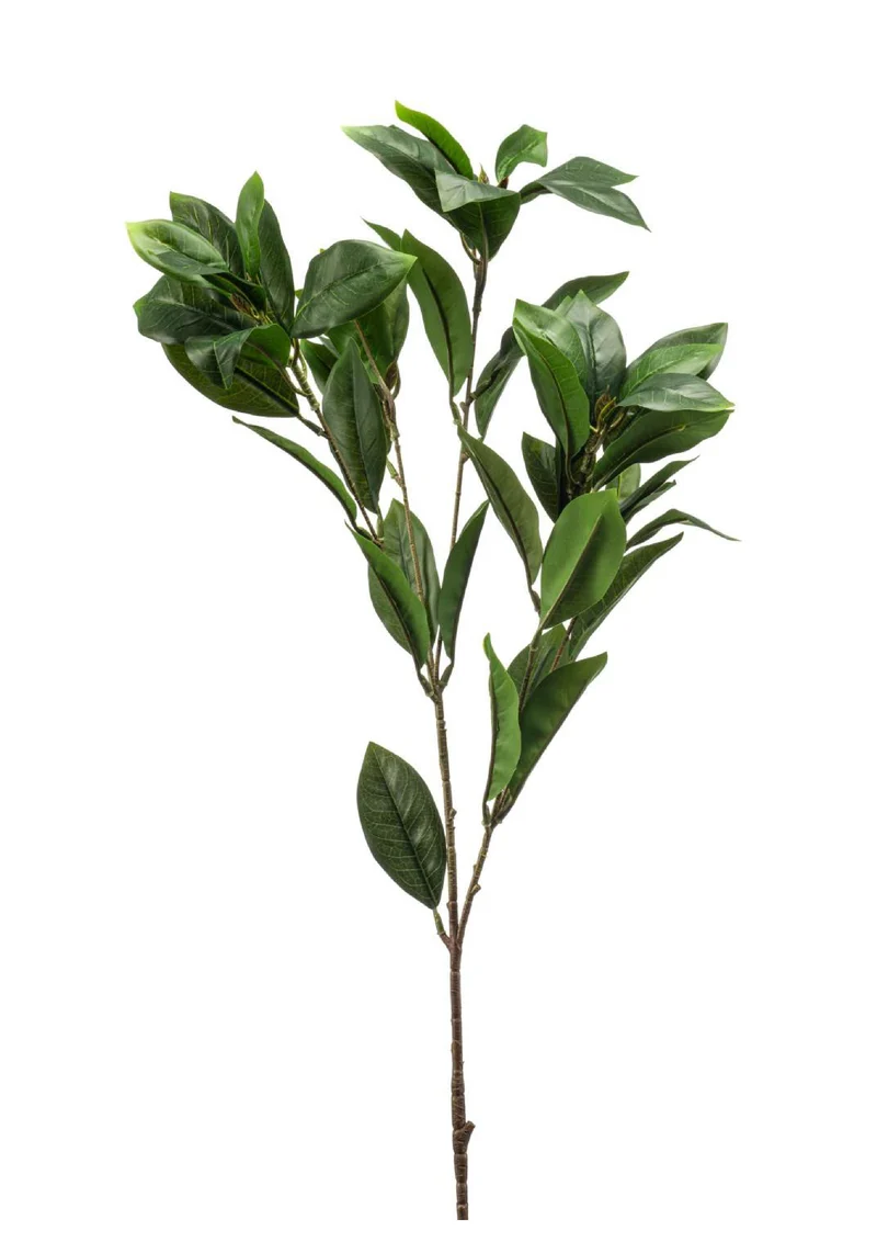 Prunus künstlich 83 cm - 1 Zweig - Grün