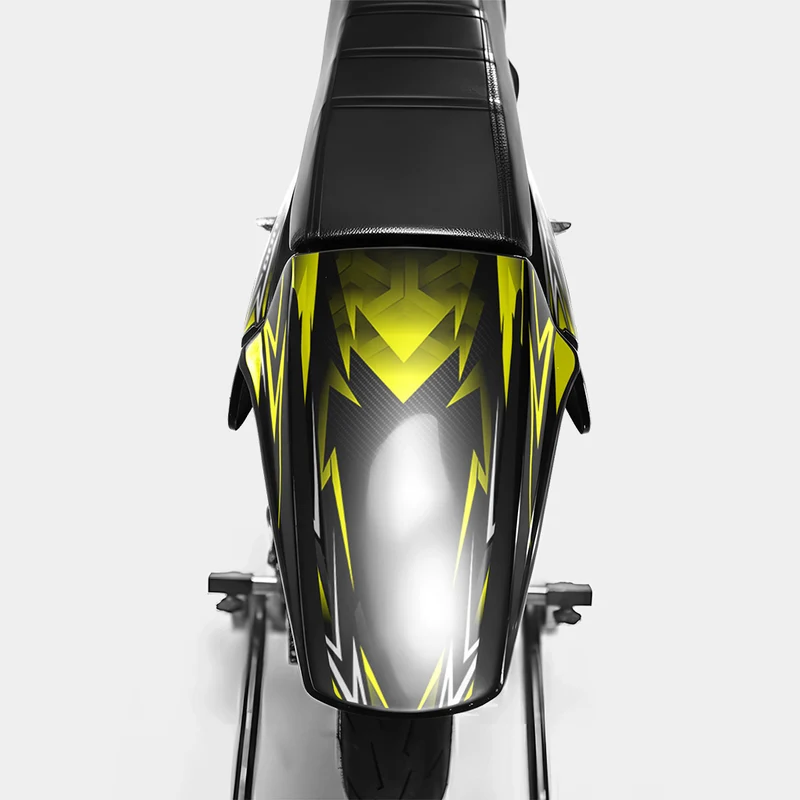 PIQUE - Kit deco DERBI 50cc - Jaune
