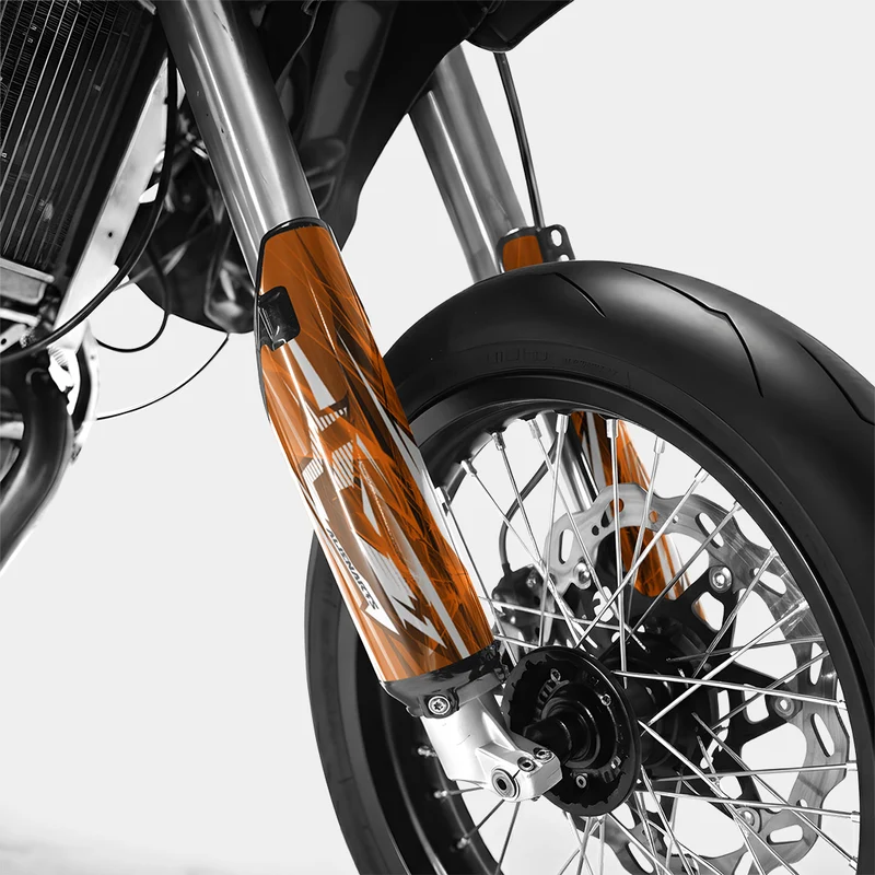 PLUME - Kit deco DERBI 50cc - Orange