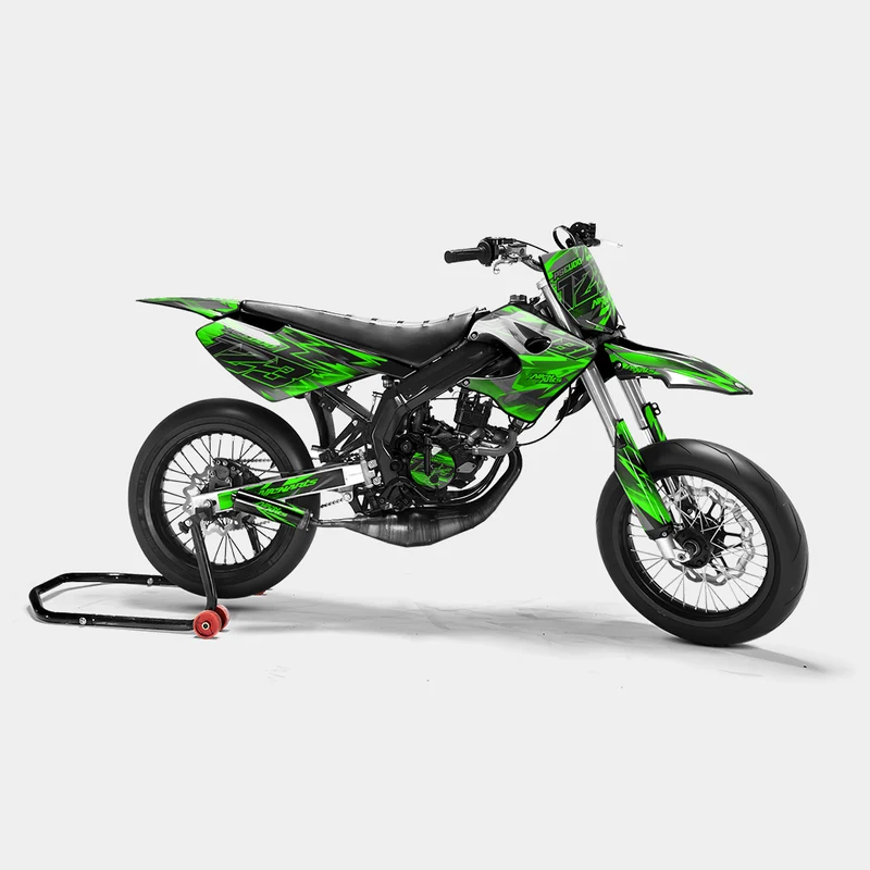 ZÉPHYR - Kit deco DERBI 50cc - Vert