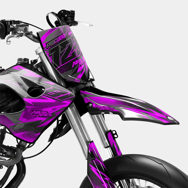 ZÉPHYR - Kit deco DERBI 50cc - Rose