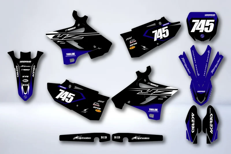 Kit Déco YAMAHA YZ 125-250 2015-2021 - ZEPNYX