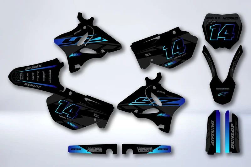 Kit Déco YAMAHA YZ 125-250 2002-2014 - DRAKOR