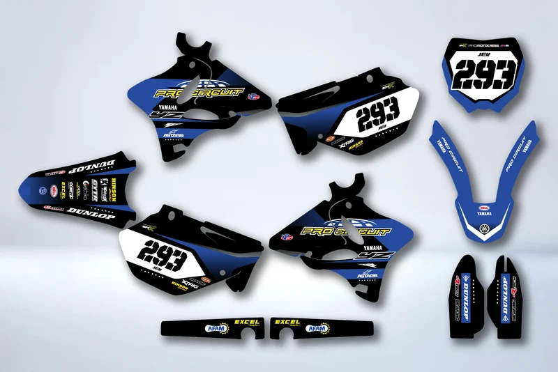 Kit Déco YAMAHA YZ 125-250 2002-2014 - PRONYX