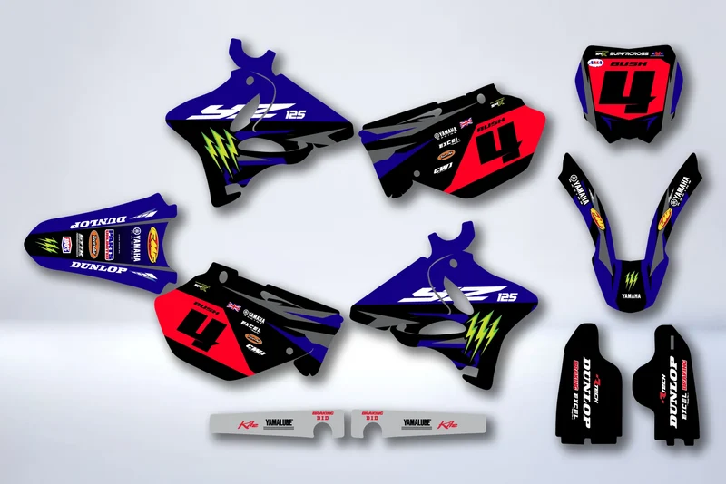 Kit Déco YAMAHA YZ 125-250 2002-2014 - HORKANE