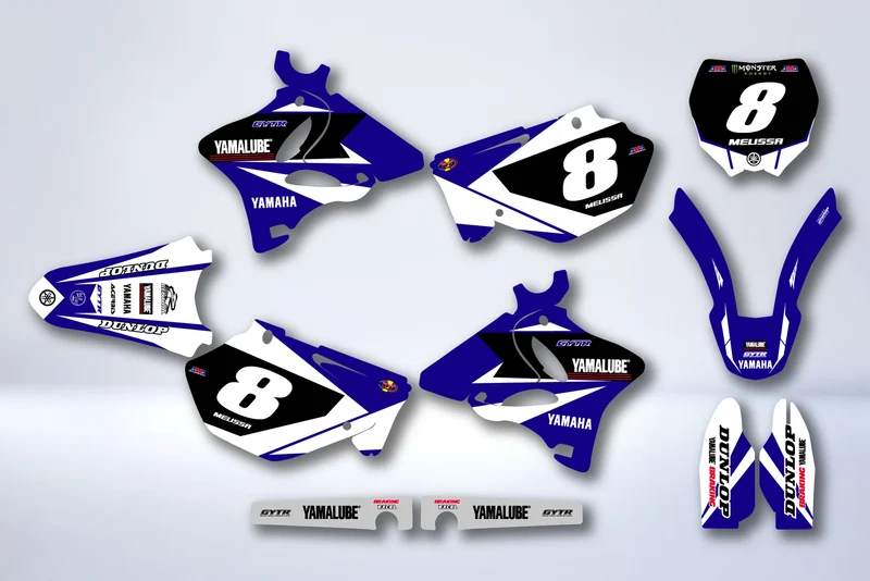 Kit Déco YAMAHA YZ 125-250 2002-2014 - VORVOK