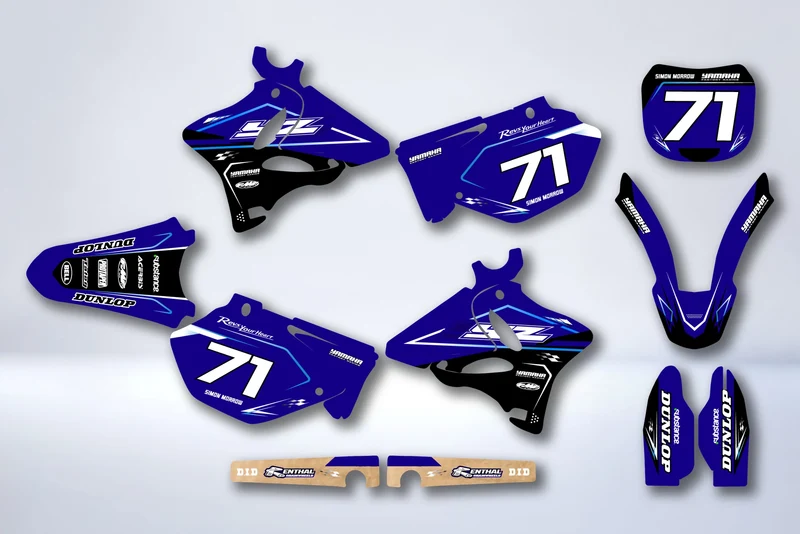 Kit Déco YAMAHA YZ 125-250 2002-2014 - SOLTON