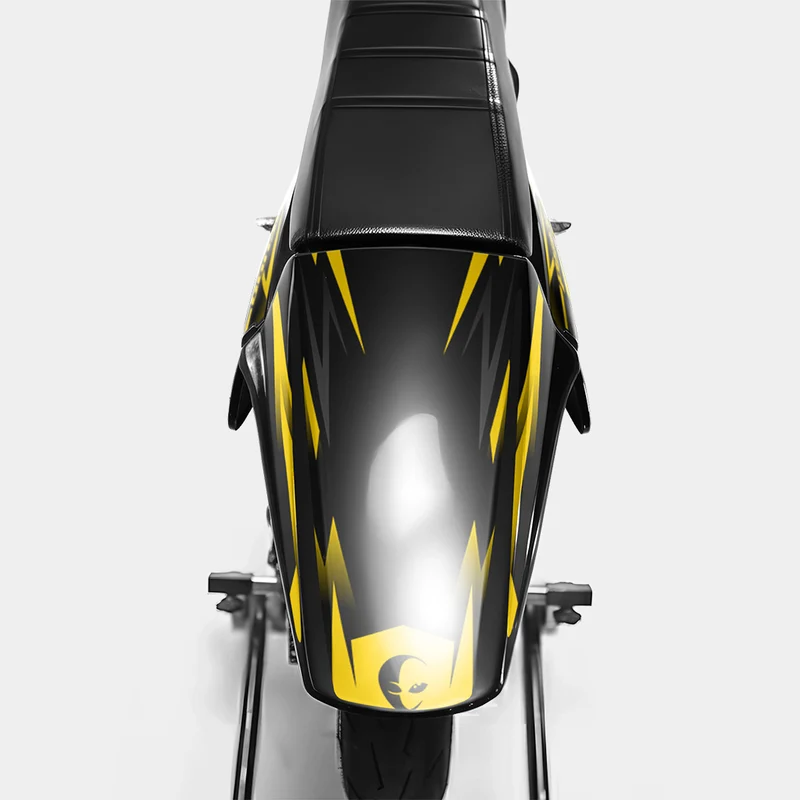 SABLE - Kit deco DERBI 50cc - Jaune Foncé