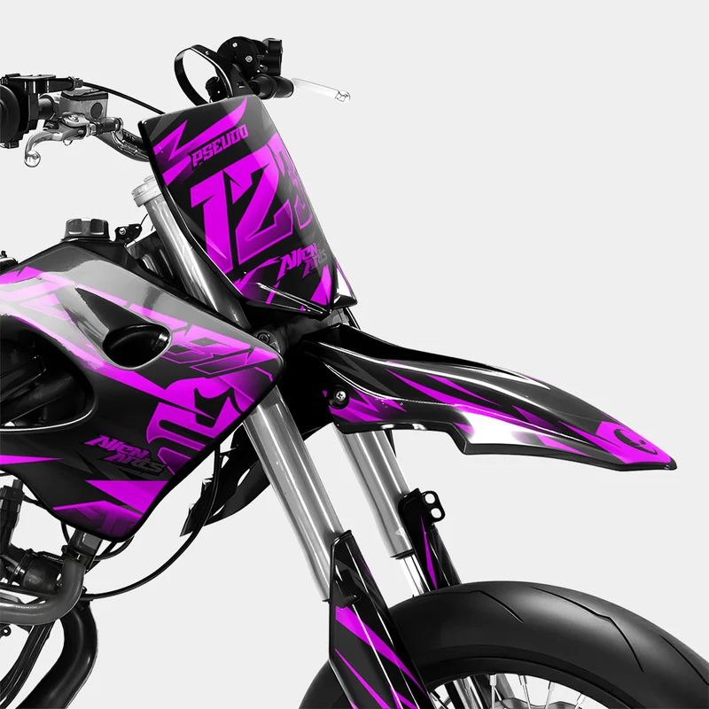 SABLE - Kit deco DERBI 50cc - Rose