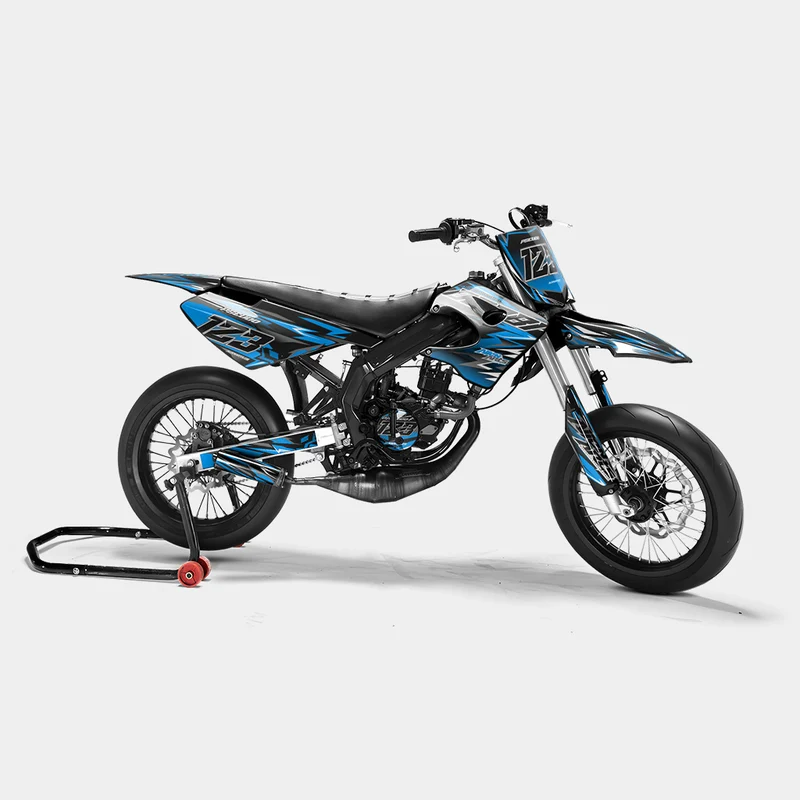 SENSO - Kit deco DERBI 50cc - Bleu