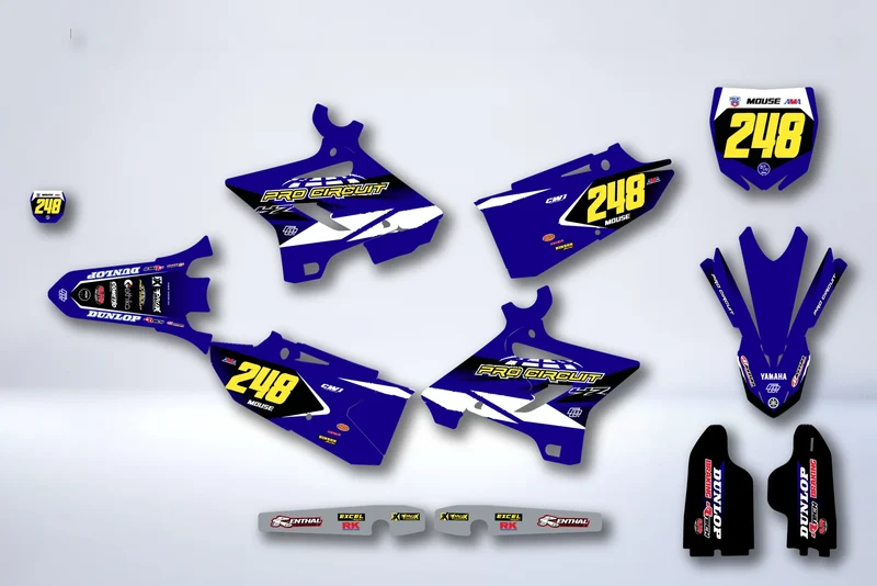 Kit Déco YAMAHA YZ 125-250 2015-2021 - WYRNIS