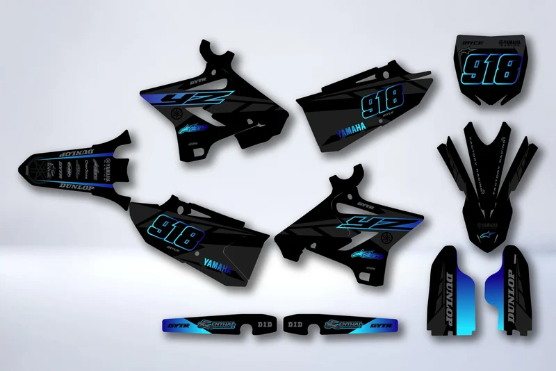 Kit Déco YAMAHA YZ 125-250 2015-2021 - DELRON