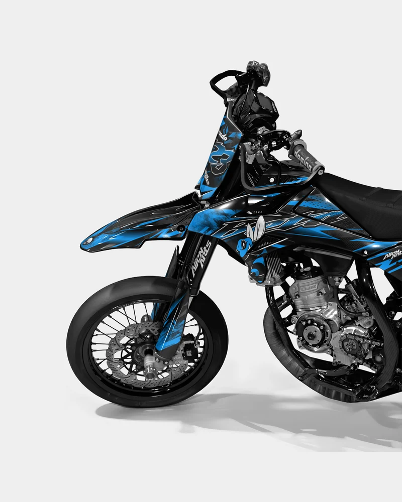 LISSE - Kit deco BETA 50cc - Bleu