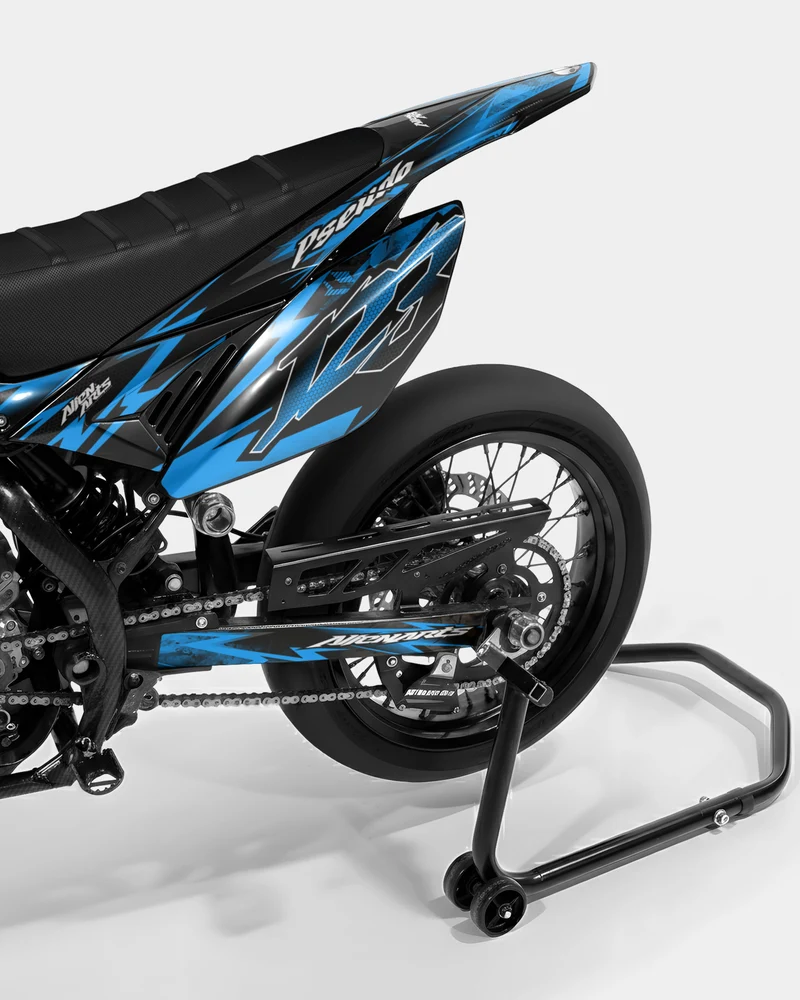 LISSE - Kit deco BETA 50cc - Bleu