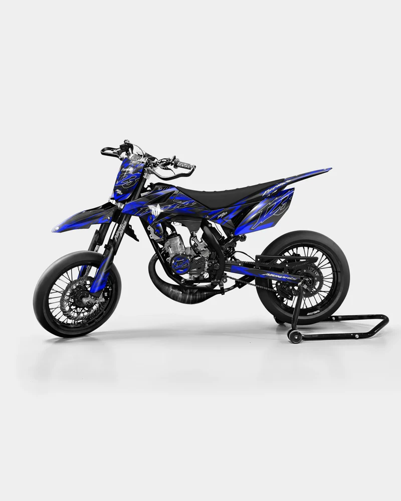 LISSE - Kit deco BETA 50cc - Bleu Foncé