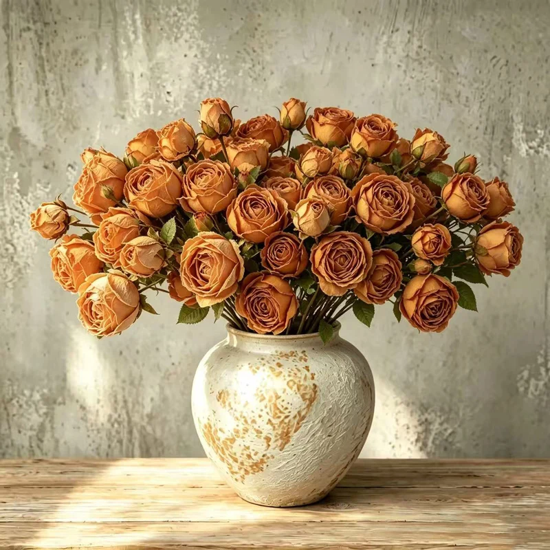 Künstliche Kaiserin-Rose 53 cm, Seidenblumenstrauß, realistische Blumen für Hochzeit, Dekoration, Shop, Büro, Zuhause, ganzjährig