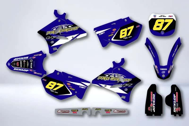 Kit Déco YAMAHA YZ 125-250 2002-2014 - MYRDRIX