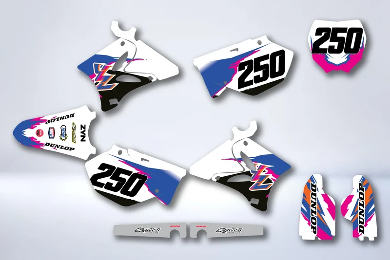 Kit Déco YAMAHA YZ 125-250 2002-2014 - HYDHIX