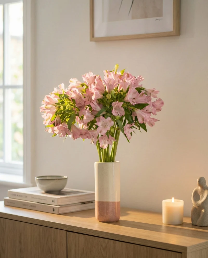 Alstroemeria rosa