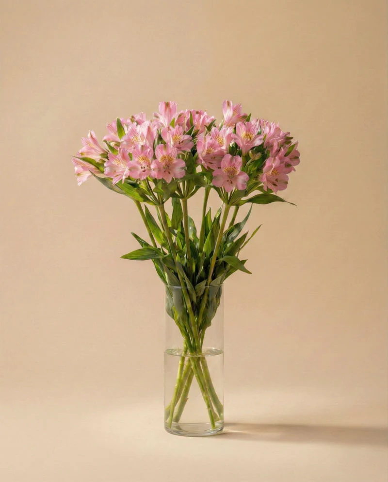 Alstroemeria rosa