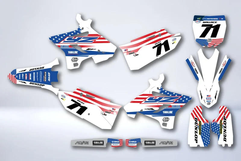 Kit Déco YAMAHA YZ 125-250 2015-2021 - JOLMYR