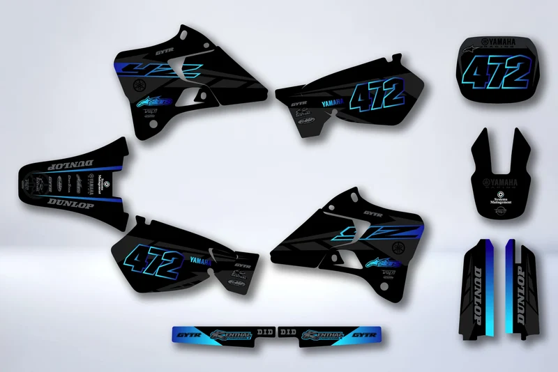 Kit Déco YAMAHA YZ 125-250 1996-2001 - NEXTHOR