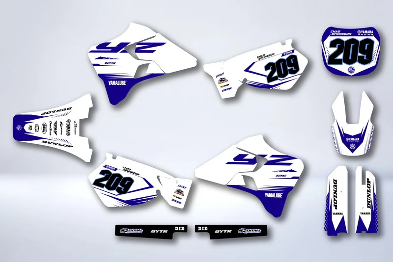 Kit Déco YAMAHA YZ 125-250 1996-2001 - PALVIX