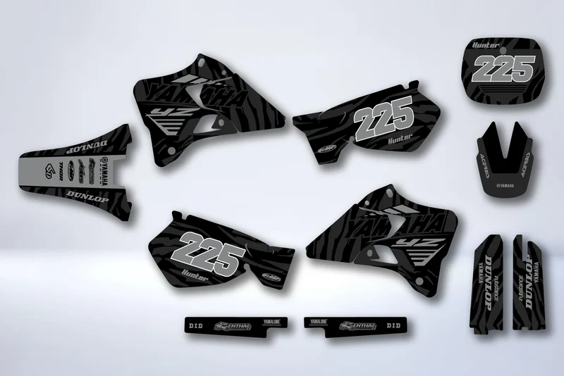 Kit Déco YAMAHA YZ 125-250 1996-2001 - FERMAX