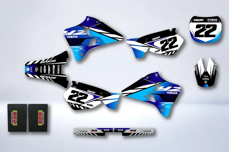 Kit Déco YAMAHA YZ 125-250 1996-2001 - XORMAX