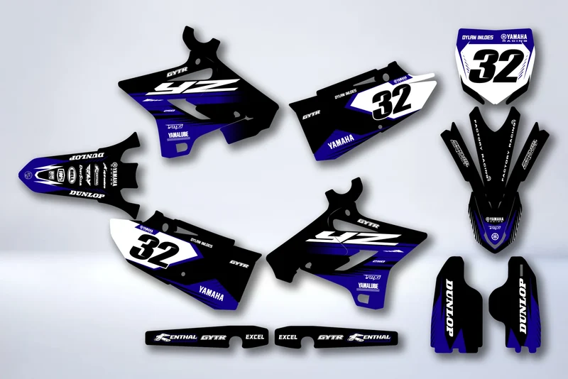 Kit Déco YAMAHA YZ 125-250 2015-2021 - RIXTOR
