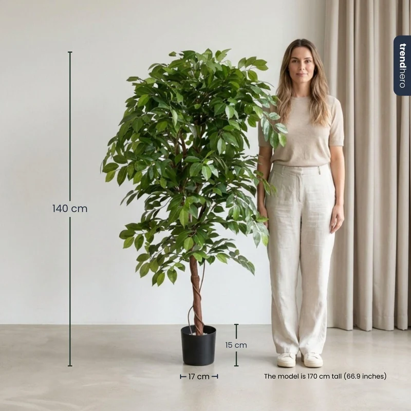 Künstlicher Ficus Deluxe Weinrebenbaum 140 cm