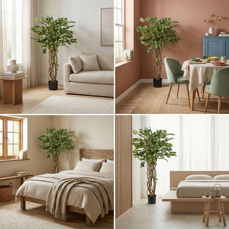 Ficus Liana Kunstbaum 140cm - Künstliche Pflanze