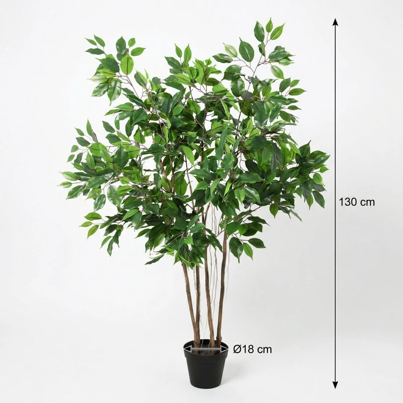 Künstlicher Ficus benjamina 128 cm