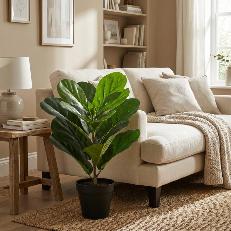 Künstliche Ficus lyrata (Geigenfeige) 40, 150 & 180 cm
