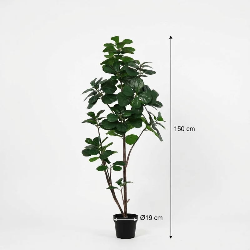 Künstliche Ficus lyrata (Geigenfeige) 40, 150 & 180 cm