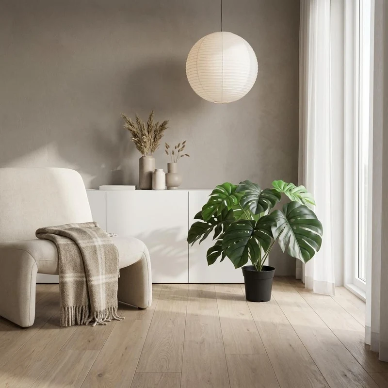 Kunstpflanze - Monstera Deliciosa - Löcherpflanze - 45cm-180cm