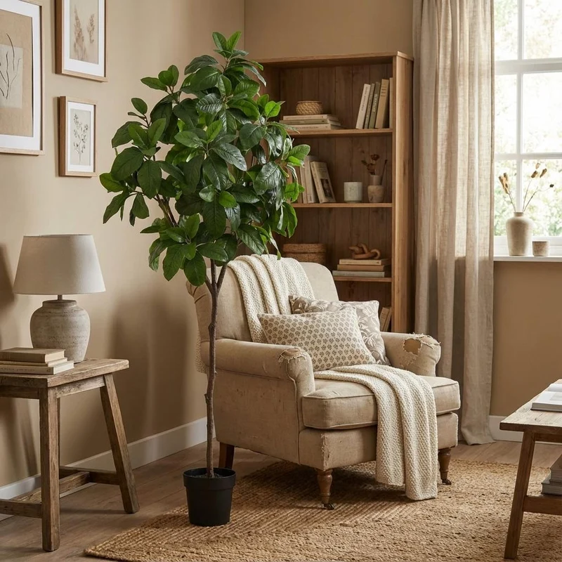 Kunstpflanze Magnolia - 190cm