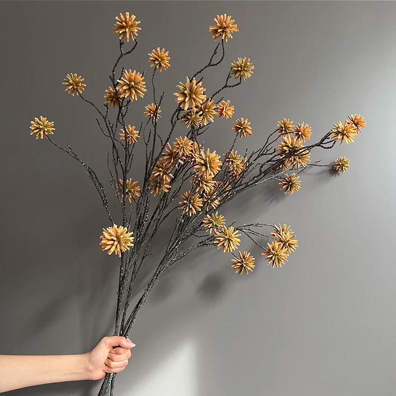 Hochwertige Kunstblume Camptotheca acuminata, 103cm, Real-Touch, für Hochzeiten, Geschäftsräume, Wohnraumdekor