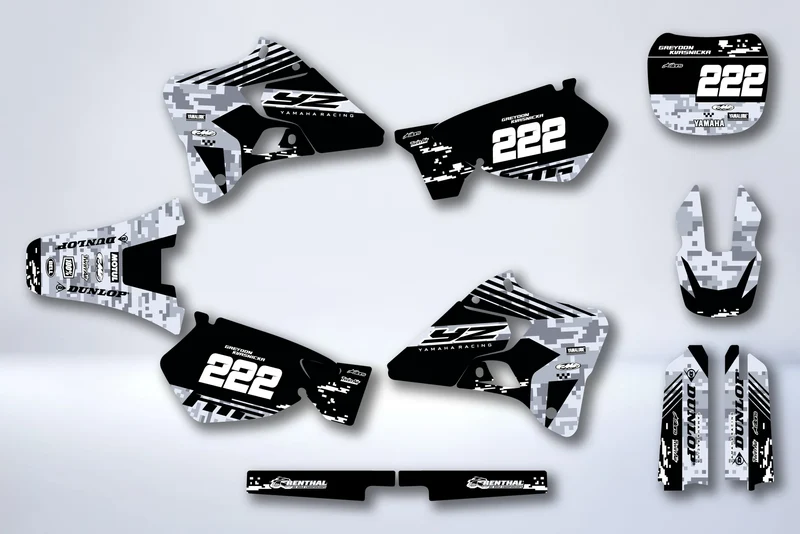 Kit Déco YAMAHA YZ 125-250 1996-2001 - TARHIX