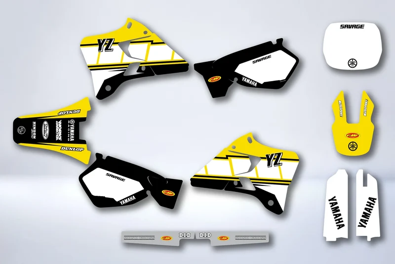 Kit Déco YAMAHA YZ 125-250 1996-2001 - RAVZOR
