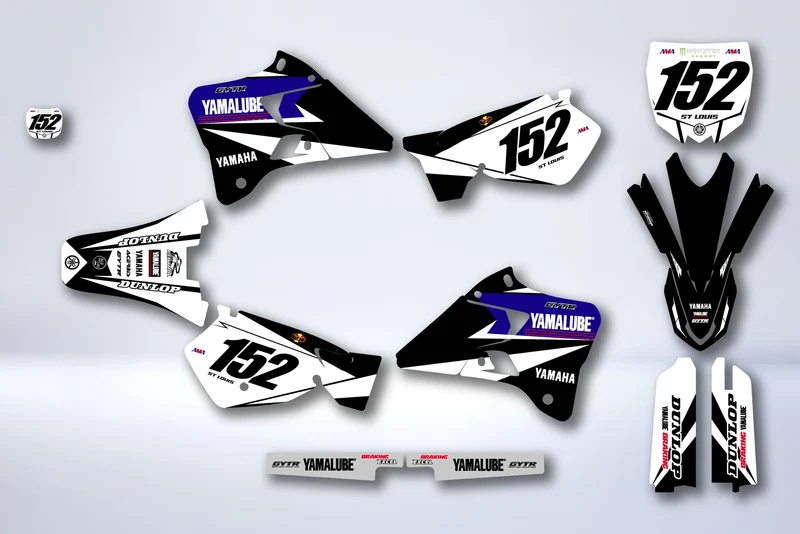 Kit Déco YAMAHA YZ 125-250 1996-2001 - RAVMAX