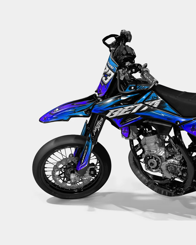 PAVO - Kit deco BETA 50cc - Bleu