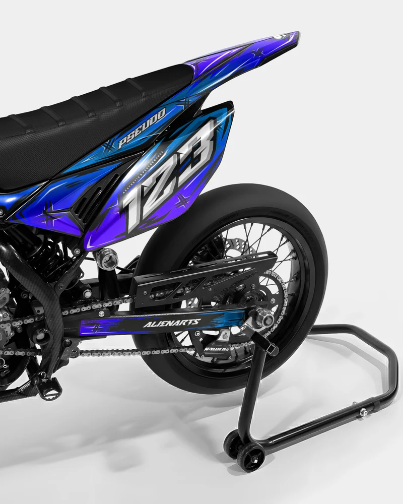 PAVO - Kit deco BETA 50cc - Bleu